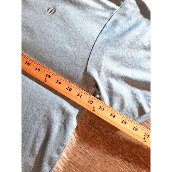 Travis Mathew Men's Size XL Polo Golf Shirt 1/4 Button Pima Cotton Super Soft - Picture 8 of 10